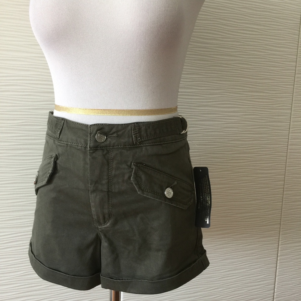 Bebe Khaki Shorts